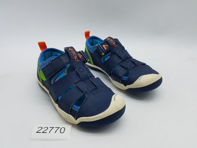 Plae Sam Youth Boy's Size 12 Comfort Running Shoes Blue