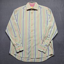 robert graham mens button up shirt size L