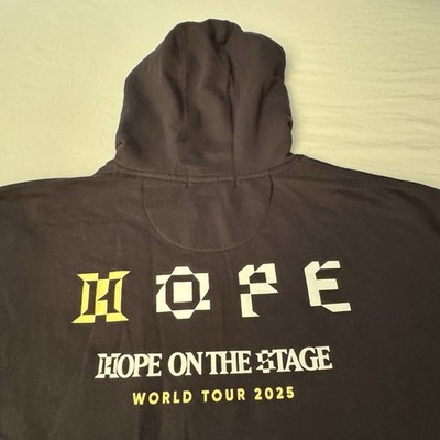 RaRE! J Hope on the Stage World Tour 2025 Hoodie Size XL Jung Ho-seok K-Pop BTS