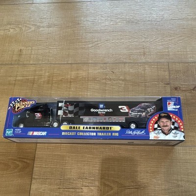 2000 Winners Circle 1/64 Scale Dale Earnhardt 3 Diecast Nascar Truck Trailer Rig