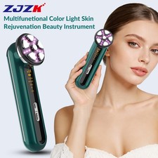 Red and Blue Light Face Lifting Skin Rejuvenation Microcurrent Beauty Machine