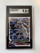 2018 Bowman Prospects Chrome #46 Christian Pache PSA 10