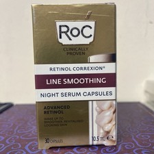 Image of RoC Retinol Correxion Line Smoothing Night Serum Capsules, 10.5ml, 30 Capsules