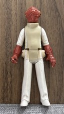 Original Kenner Star Wars Admiral Ackbar Action Figure 1982 Hong Kong Very Good
