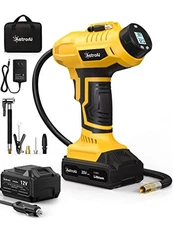 AstroAI Air Hawk Pro Cordless 20V Rechargeable Electric Air Compressor with