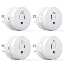 15A Smart Plug, Wi-Fi & Bluetooth Smart Outlet for High-Power Home Appliances...