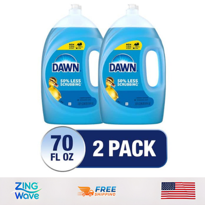 #ad Liquid Dish Soap Dishwashing Dawn Ultra 70 fl oz. New Scent $22.99