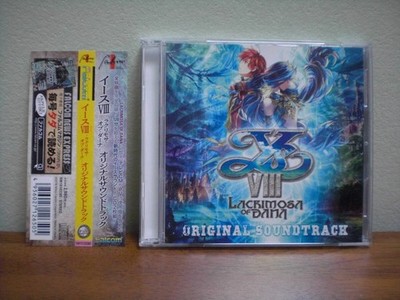 Ys VIII Lacrimosa of Dana Soundtrack CD OST Falcom Japan Import Ys 8