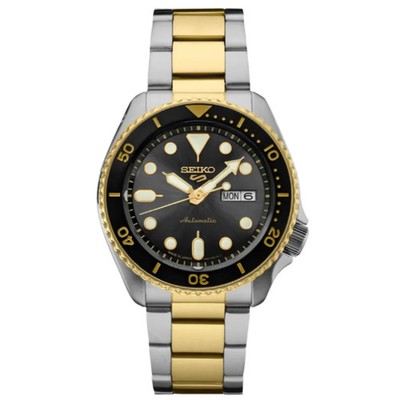 Seiko 5 Sports Watch Special Creation Men's Watch Two Tone Automatic SRPK22
