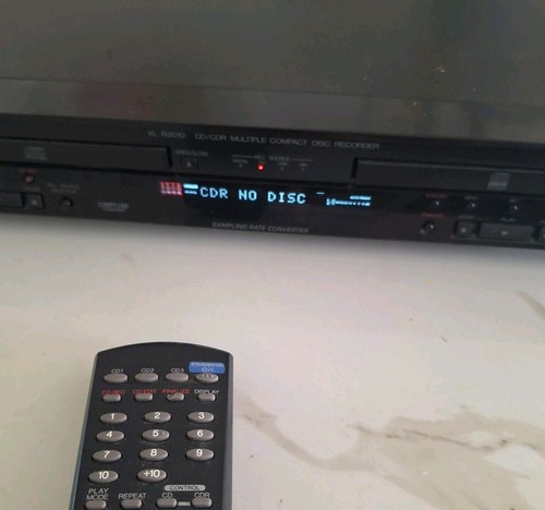 JVC XL-R2010BK CD-CDR Multiple Compact Disc Recorder With Remote - Picture 6 of 11