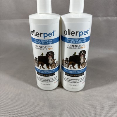 Allerpet 16oz Pet Dander Remover Cat Allergy Relief Allergen Dog  Allergies Q3