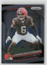 2025 Panini Prizm #159 Jeremiah Owusu-Koramoah Cleveland Browns