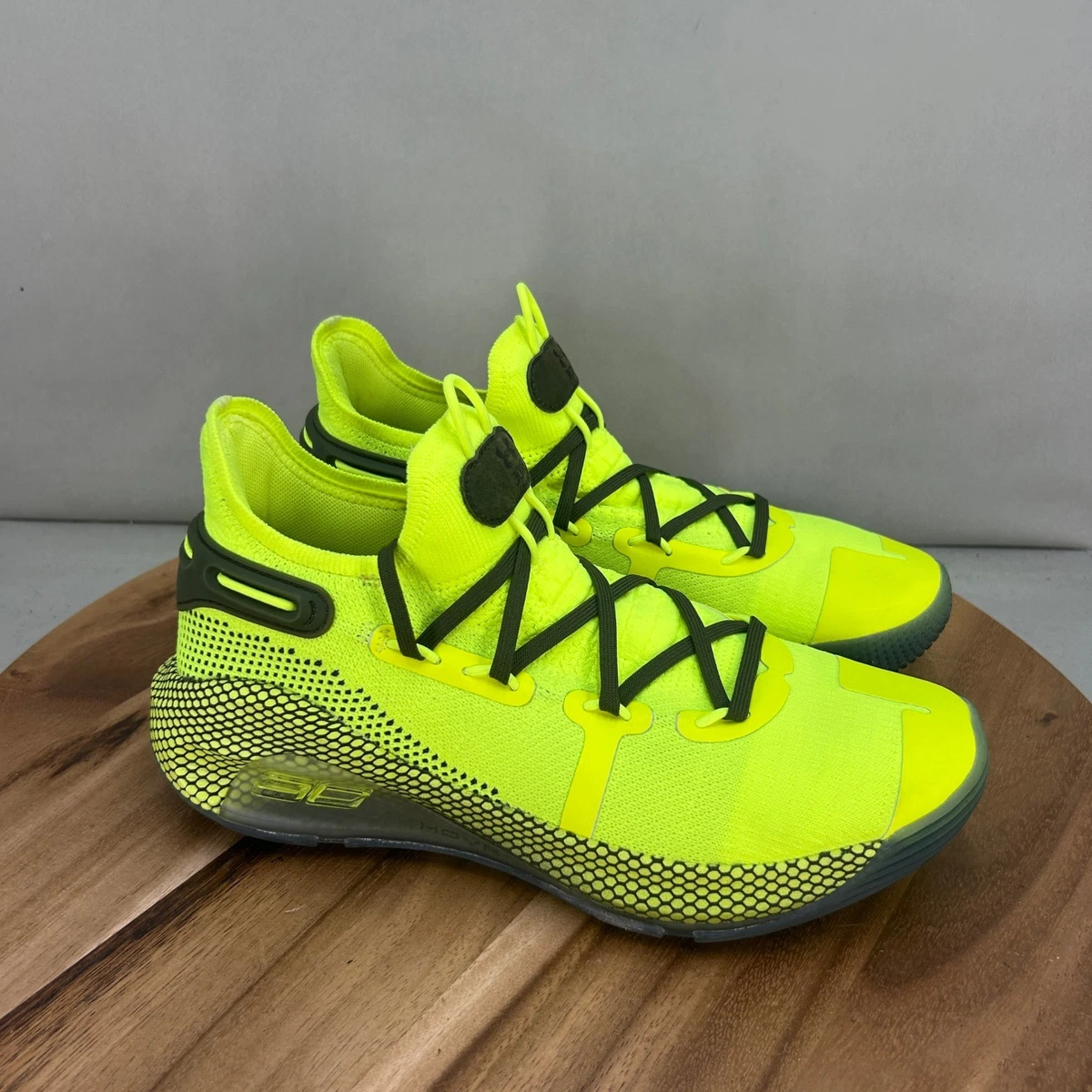 UNDER ARMOUR カリー 25cm 蛍光グリーン Preços baixos em Tênis de Basquete Under Armour Verde para Homens