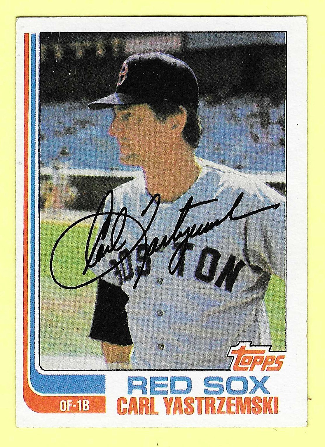 Carl Yastrzemski #650 Baseball Cards 1982 Topps trading card — raw and PSA graded price guide