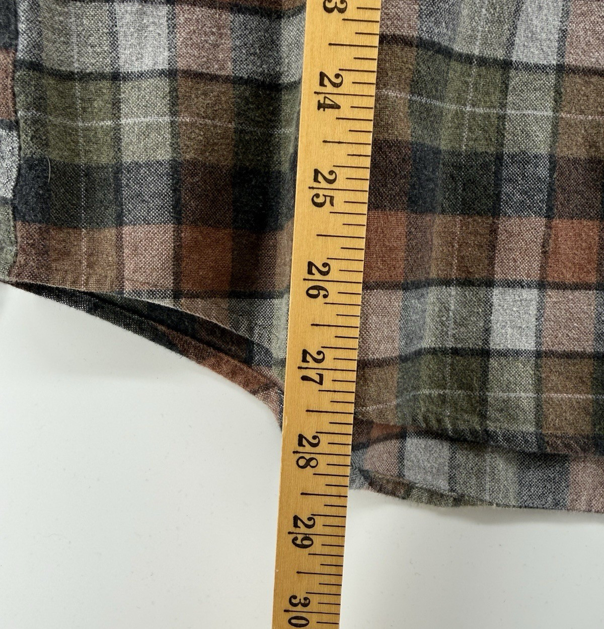 Pendleton Mason Mens Large Plaid Button Down Flan… - image 11