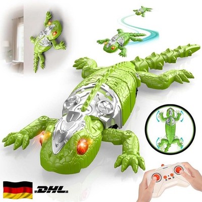 Wiederaufladbare Wandklettern Gecko RC Roboter Kinder Geschenk Weihnachten