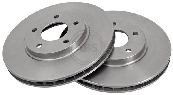 2X Bremsscheibe A.B.S. 17051 FüR Daimler Jaguar XK X100 XJ Convertible X308 X300-image