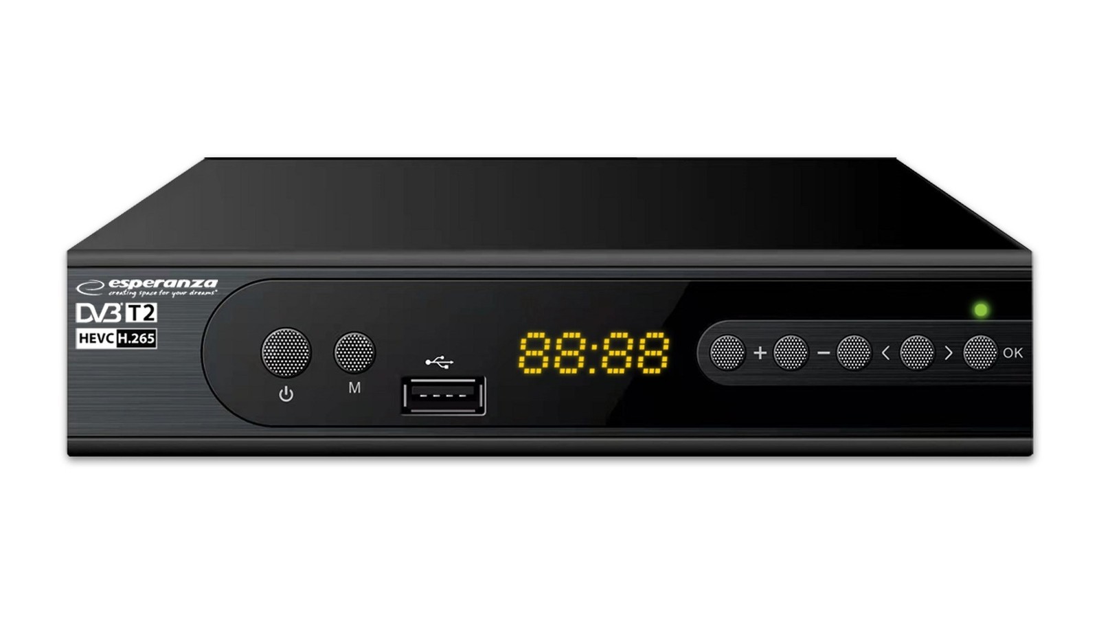 Esperanza Nero Ev106r Tv Set-Top Box Cavo (Dvb-T2), Ricevitore Tv, - Immagine 2
