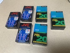 VHS-C Video Tapes New, Unopened