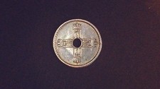 1950 Norway 25 Ore Coin -Nice Condition