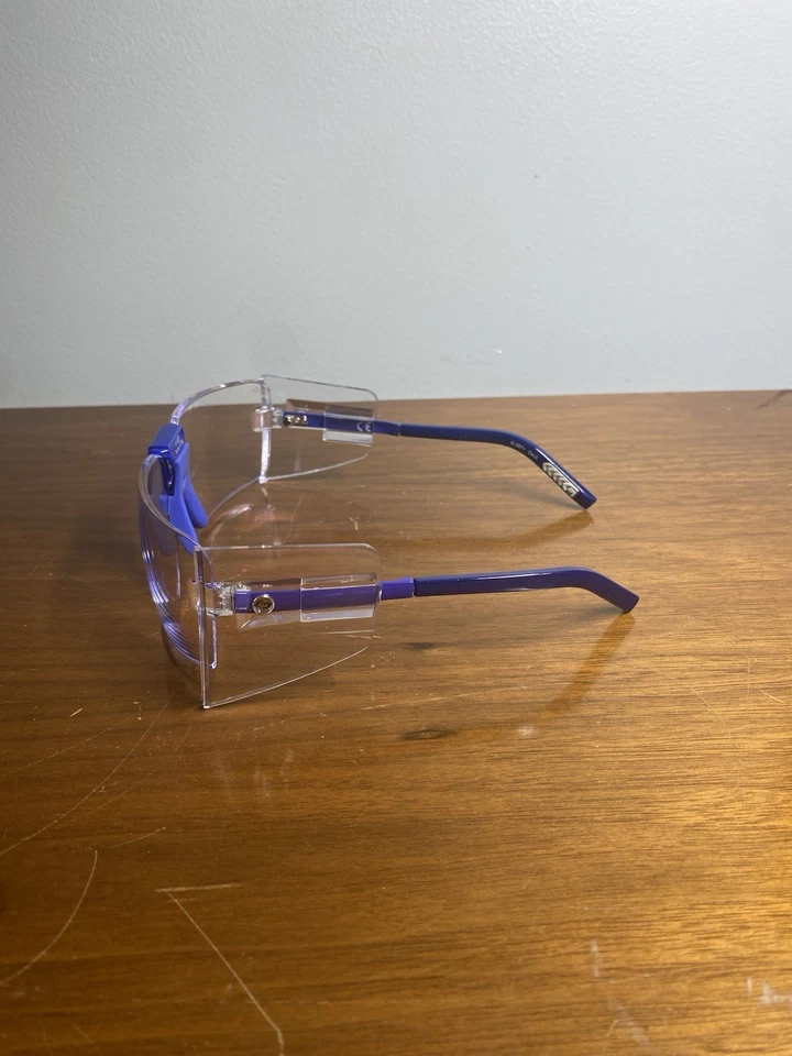 ГОРГУЛЬИ АРНОЛЬД ТЕРМИНАТОР 85 прозрачные линзы / синие оправы очки очки Gz87 + - Изображение 3 из 4