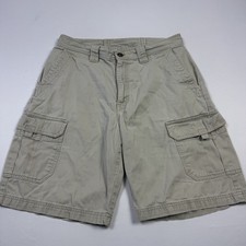 Columbia Cargo Fishing Shorts Hiking Outdoor Cotton 9" Inseam Beige Men  s 34