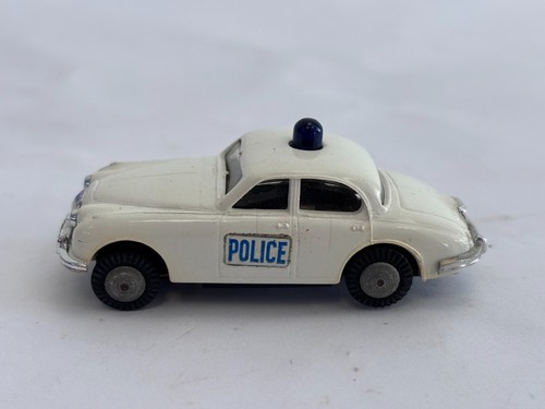 Jaguar Police Car with Original Box Minic Motorways Slot Car UNTESTED - C37 P915 - Picture 5 of 18