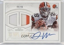 2014 Panini National Treasures Dual Prime 49/49 Terrance West #RGS-TW Auto t8i