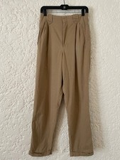 Vintage Ralph Lauren Country Khaki Trousers Women's 8, Preppy Western Tan Pants