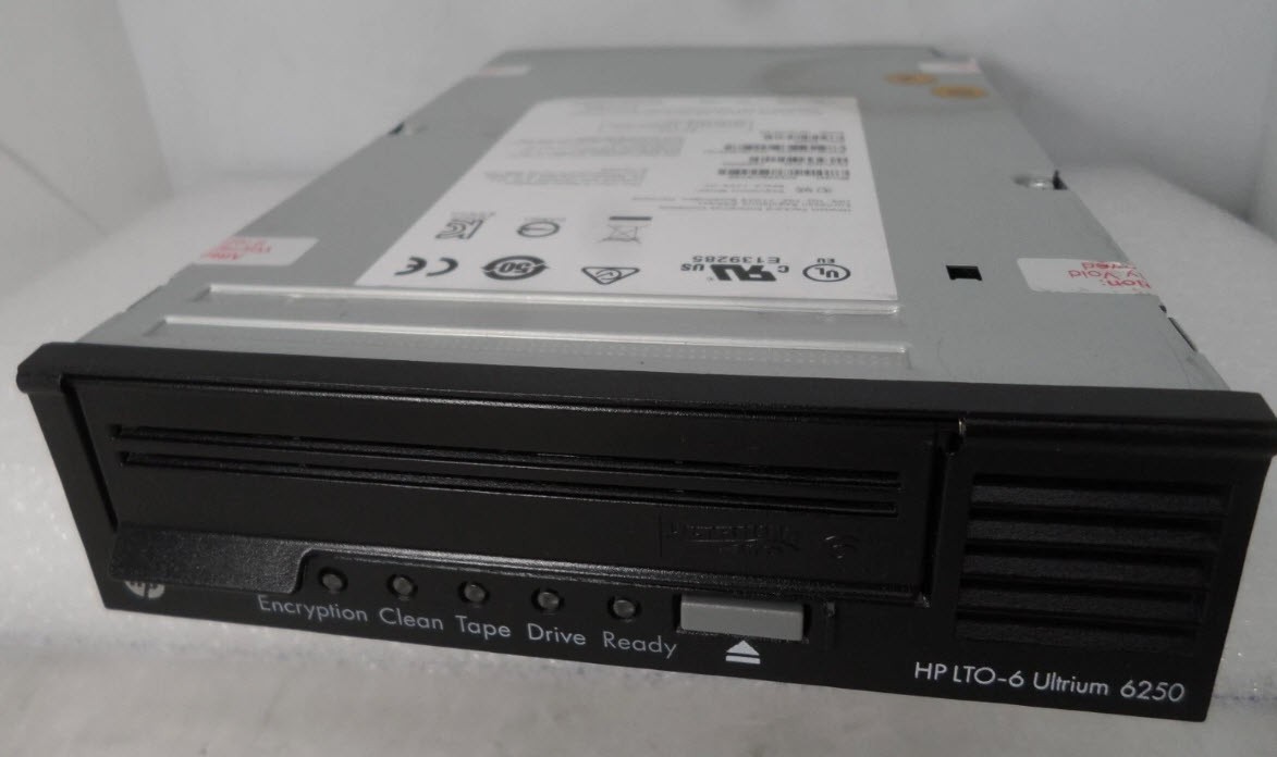 HP LTO6 ULTRIUM6250 SAS HH Unità interna AQ288C - 684881-001 EH969A