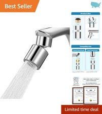 High-Quality Chrome Faucet Aerator, NSF Certified - 55/64'' Female Thread