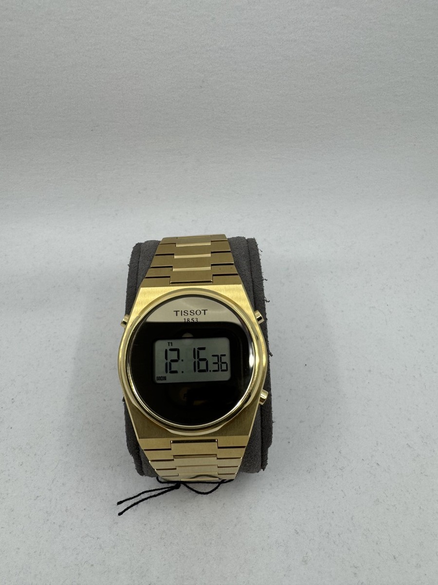 Tissot PRX Digital Gold Men's Watch T1374633302000 | eBay