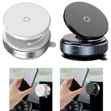 Vacuum Mount Suction Car Phone Holder Phone Mount Cellphone Stand 360 Degree