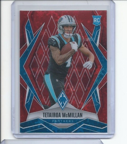 2025 Panini Phoenix - Rookies Tetairoa McMillan #155 Red Hyper /399 (RC)