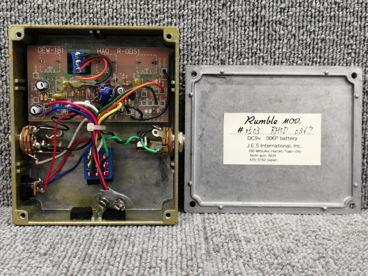 ギター Hao Rumble MOD HAO Rumble Mod. Overdrive Guitar