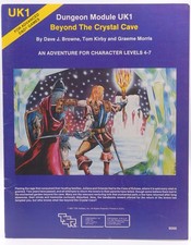 AD D UK1 Beyond the Crystal Cave G Dave J Browne, Tom Kirby, Graeme Morris ORIG