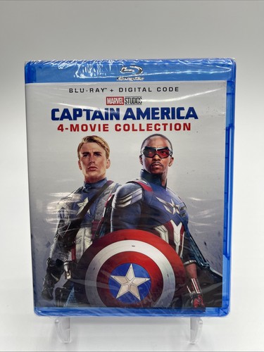 Captain America 4-Movie Collection (Blu-ray + Digital) NEU