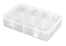 Robitronic - 8 Compartment Smaller Holder Box 187x126x43mm