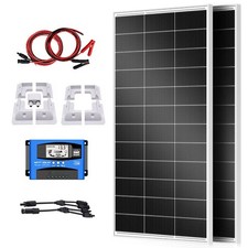 400W N-Type Mono Solar Panel Kit w/ 30A MPPT Regulator for RV Boat 12V