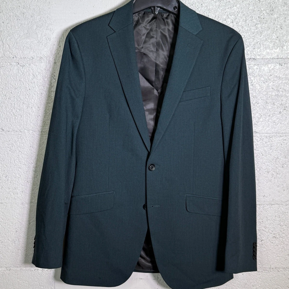 Kenneth Cole REACTION Techni-Cole – Completo Elegante Uomo 3 Pezzi Slim Elasticizzato, Blu, Taglia 48