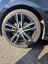 GENUINE SEAT LEON CUPRA ALLOY WHEEL FULL SET 19” WITH CONTINENTAL 8J 5F0601025AC