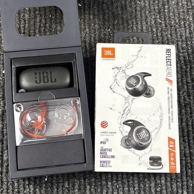 JBL Reflect Aero Wireless Noise Cancelling Earbuds - Black