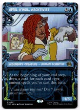April O'Neil, Hacktivist (0227) (Showcase) 0227 TMNT Foil NM MTG