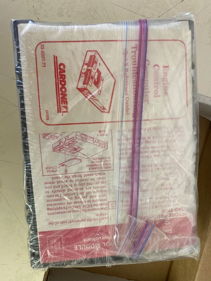 Módulo de control del motor ECM6455 1986 Chevrolet C10 C20 Caprice Suburban 77-6455 Foto 2 de 4