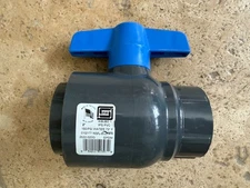 SPEARS 2" IPS PVC COMPACT BALL VALVE SLIP 2132-020G