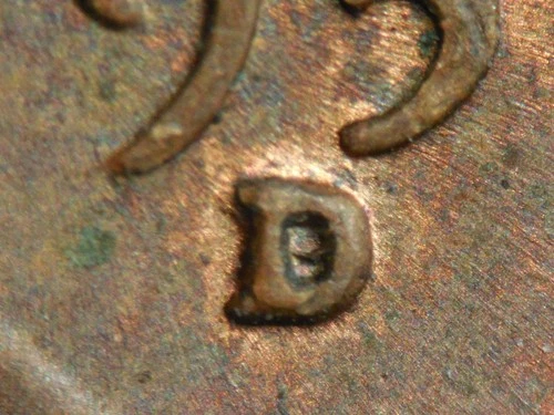 HIGH GRADE MINT ERROR 1950-D  LINCOLN WHEAT CENT RPM#2  AU/RB
