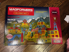 Magformers Village Set 110 PCS NEW Sealed Original