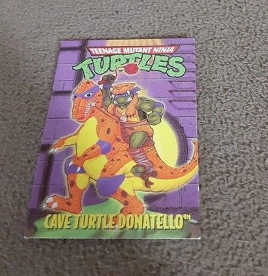 TMNT Mini Mutants Cave Donatello Card Trippy Teenage Mutant Ninja Turtle Don