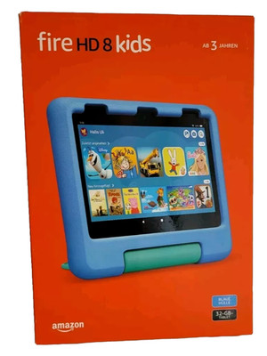 Amazon Fire HD 8 Kids-Tablet | 32GB | 12 Gen. 2024 | 3GB RAM | Blau | NEU & OVP