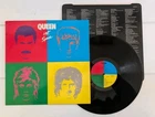 QUEEN Hot Space 1982 UK LP 1st press w/lyric inner rock ema797 a5/b7 freddie mer